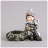 Подсвечник "BABY" 12,5х8,7х10 см LEFARD 121-129