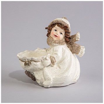 Подсвечник "АНГЕЛ" 12,8х10,3х12 см LEFARD 121-134