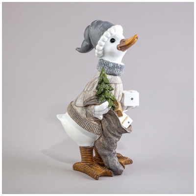 Статуэтка "ГУСЬ" 12х14х25,5 см LEFARD 121-149-1