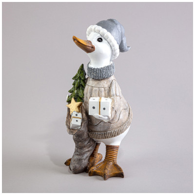 Статуэтка "ГУСЬ" 12х14х25,5 см LEFARD 121-149-3