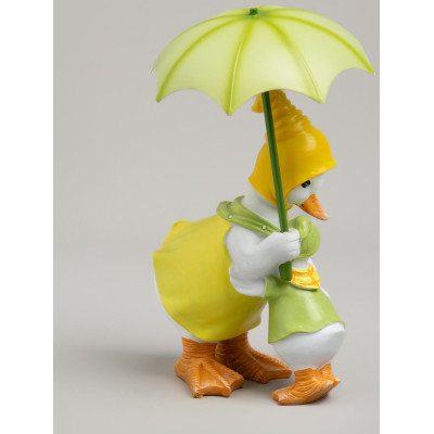 Статуэтка "УТОЧКИ ПОД ЗОНТИКОМ" 15,5х11,5х20,5 см LEFARD 121-158-2