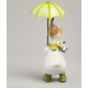 Статуэтка "УТКА ПОД ЗОНТИКОМ" 11х11х20 см LEFARD 121-159