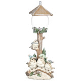 Статуэтка "ПТИЧКИ" с led-подсветкой 17х14х41 см LEFARD 121-167