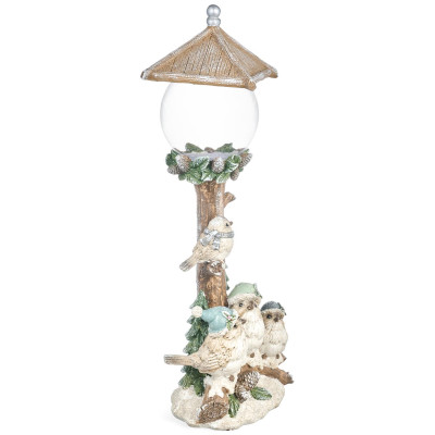 Статуэтка "ПТИЧКИ" с led-подсветкой 17х14х41 см LEFARD 121-167-1