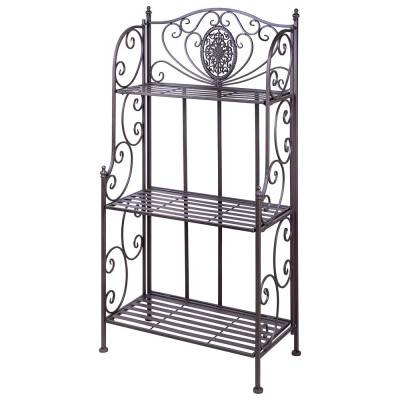 Этажерка прямоугольная 62*31*117 см LEFARD 123-273