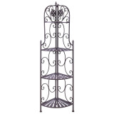 Этажерка угловая 49*34*159 см LEFARD 123-275