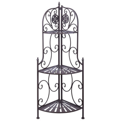 Этажерка угловая 49*34*119 см LEFARD 123-277