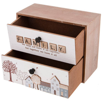 Подставка с ящичками коллекция "COFFEE & TEA TIME" 25*13,5*20 см LEFARD 124-209-1