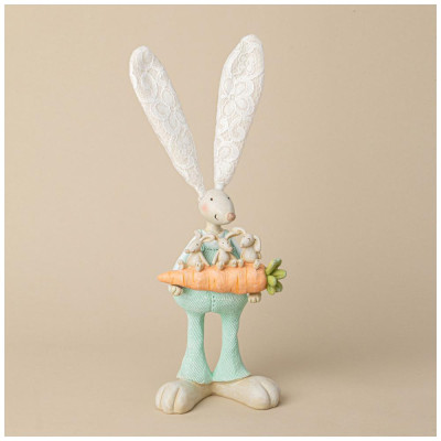 Фигурка декоративная кролик 11x8x29.5см LEFARD 125-304-1