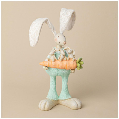 Фигурка декоративная кролик 11x8x29.5см LEFARD 125-304-2
