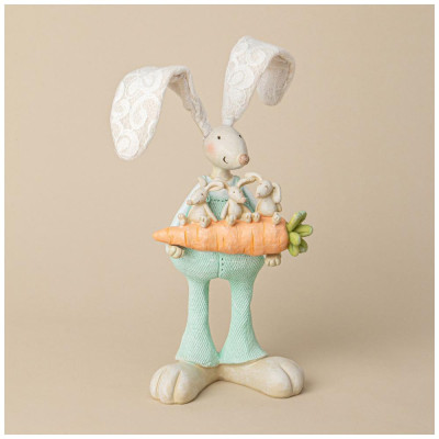 Фигурка декоративная кролик 11x8x29.5см LEFARD 125-304-3