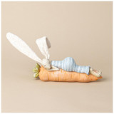 Фигурка декоративная кролик 19.5x4.5x16.5 см LEFARD 125-306