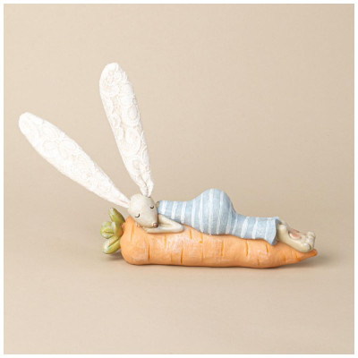 Фигурка декоративная кролик 19.5x4.5x16.5 см LEFARD 125-306-1