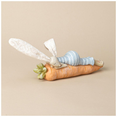 Фигурка декоративная кролик 19.5x4.5x16.5 см LEFARD 125-306-3
