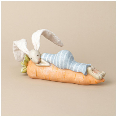 Фигурка декоративная кролик 19.5x4.5x16.5 см LEFARD 125-306-5