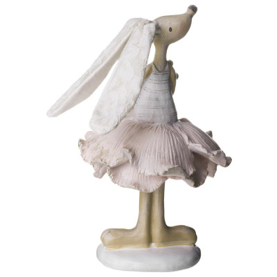 Фигурка декоративная кролик 11,5*11,5*26,5 см LEFARD 125-312-2