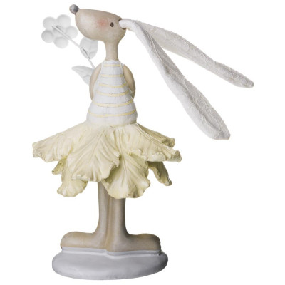 Фигурка декоративная кролик 10,8*10,8*26,5 см LEFARD 125-313-1