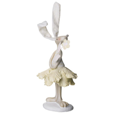 Фигурка декоративная кролик 10,8*10,8*26,5 см LEFARD 125-313-2