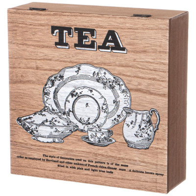 Шкатулка для чайных пакетиков 24*24*8 см LEFARD 129-519-1