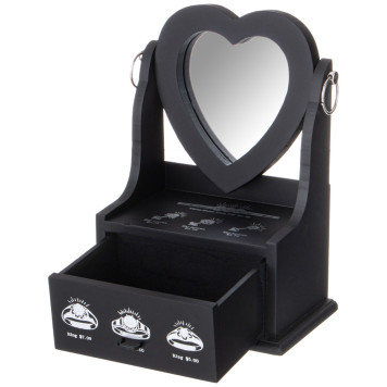 Шкатулка для украшений с зеркалом 18*11*29,5 см LEFARD 129-522-1