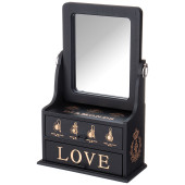 Шкатулка для украшений с зеркалом 24*11*31 см LEFARD 129-524
