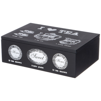 Шкатулка для чайных пакетиков 24*16*7 см LEFARD 129-526