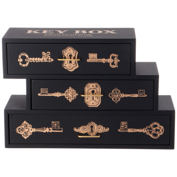 Шкатулка с ящичками 30*11*20 см LEFARD 129-527-1