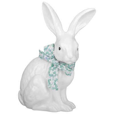 Фигурка кролик с бантом 18.6*10.7*24.4 см LEFARD 138-322