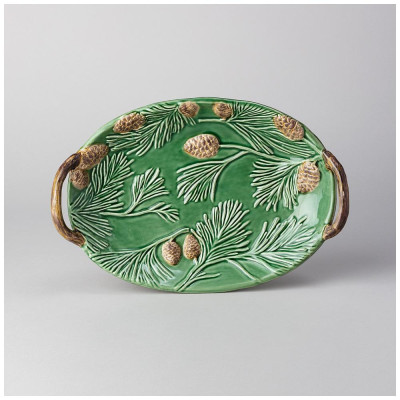 Блюдо "GREEN PINE" 28,2*19*5 см LEFARD 145-200
