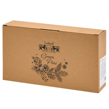 Блюдо "GREEN PINE" 21*12,3*5 см LEFARD 145-205-1