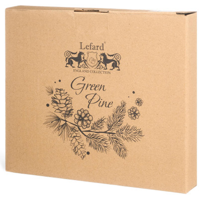 Блюдо сервировочное "GREEN PINE" 22*17,5*2,5 см LEFARD 145-219-2