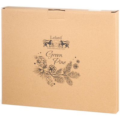 Блюдо сервировочное "GREEN PINE" 29*23*2,5 см LEFARD 145-220-2