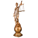 Фигурка " ФЕМИДА" 9*9*31 см. серия " МАХАРАДЖИ" (кор=16шт.) LEFARD 146-1376
