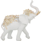 Статуэтка "СЛОН" 34*14*35 см. коллекция "FLOWER FANTASY" (кор=2шт.) LEFARD 146-1409