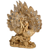 Фигурка " ПАВЛИНЫ" 17*8*19 см. серия " МАХАРАДЖИ" (кор=16шт.) LEFARD 146-1490