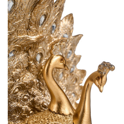 Фигурка " ПАВЛИНЫ" 17*8*19 см. серия " МАХАРАДЖИ" (кор=16шт.) LEFARD 146-1490-3