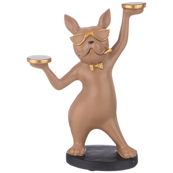 Подставка декоративная для мелочей "СОБАКА" 21,5х12х28см LEFARD 146-1735-1