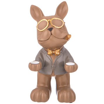 Подставка декоративная для мелочей "СОБАКА" 14х15,5х29см LEFARD 146-1737-1