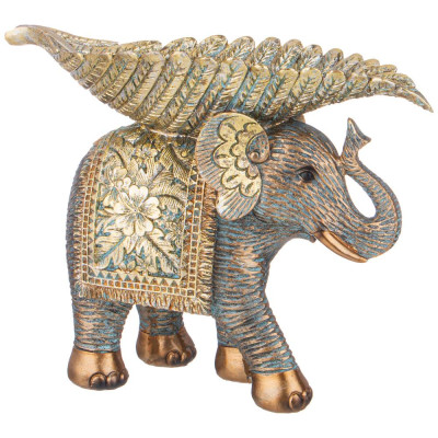 Фигурка декоративная "СЛОН" 29,5х12,5х23см LEFARD 146-1742-2