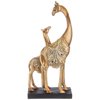 Фигурка декоративная "ЖИРАФЫ" 18,5х9х40см LEFARD 146-1747-1