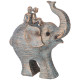 Фигурка декоративная "СЛОН" 20,5х10х23см LEFARD 146-1750