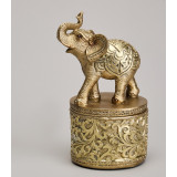 Фигурка декоративная "СЛОН" 11х9,5х18см LEFARD 146-1751