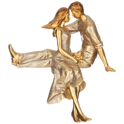 Фигурка декоративная " ВЛЮБЛЕННЫЕ" 19,8х14см LEFARD 146-1752