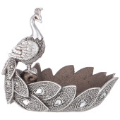 Подставка декоративная для мелочей "ПАВЛИН" 22,2*16,2*19,8 см LEFARD 146-1757