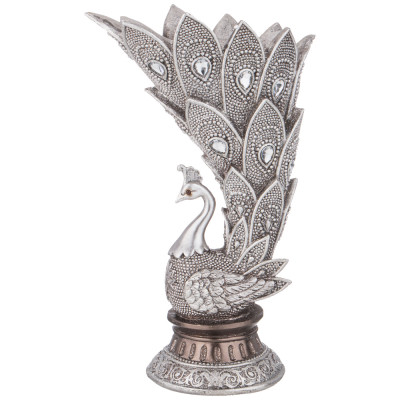 Ваза декоративная "ПАВЛИН" 17,5*11,5*29 см LEFARD 146-1759-1