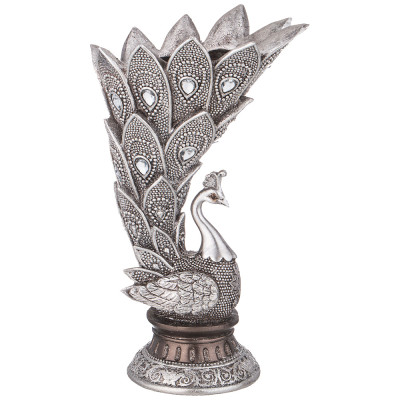 Ваза декоративная "ПАВЛИН" 17,5*11,5*29 см LEFARD 146-1759