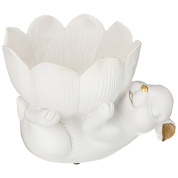 Подставка декоративная для мелочей "ЗАЙЧОНОК" 21,5*17*16,5 см LEFARD 146-1797