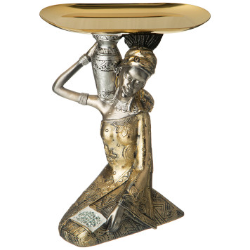 Подставка декоративная для мелочей " АФРИКАНКА" 14*12*20,5 см LEFARD 146-1802