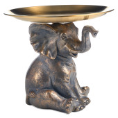 Подставка декоративная для мелочей "СЛОН" 20*20*18 см LEFARD 146-1823