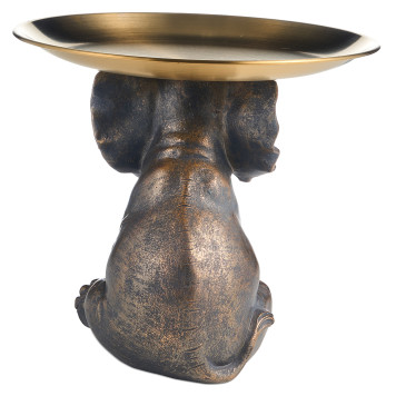 Подставка декоративная для мелочей "СЛОН" 20*20*18 см LEFARD 146-1823-1